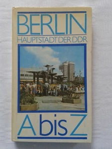 Berlino capitale della DDR dalla A alla Z Führer 1978 DDR - Foto 1 di 2