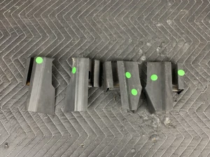 2011-2014 Ford Mustang Gt Oem Front Seat Track Rail Trim Cover Black Set *READ* - Picture 1 of 16