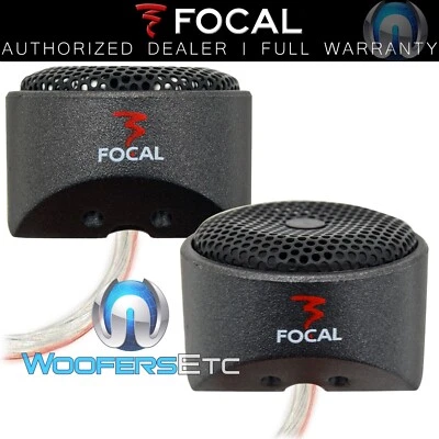 PAIR TWFA FOCAL CAR AUDIO TWEETERS FROM FLAX POLYGLASS COMPONENT SPEAKERS NEW