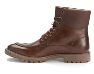 Sonoma Goods For Life Men's Moc-Toe Boots Dark Brown Sizes 13 - Picture 1 of 5