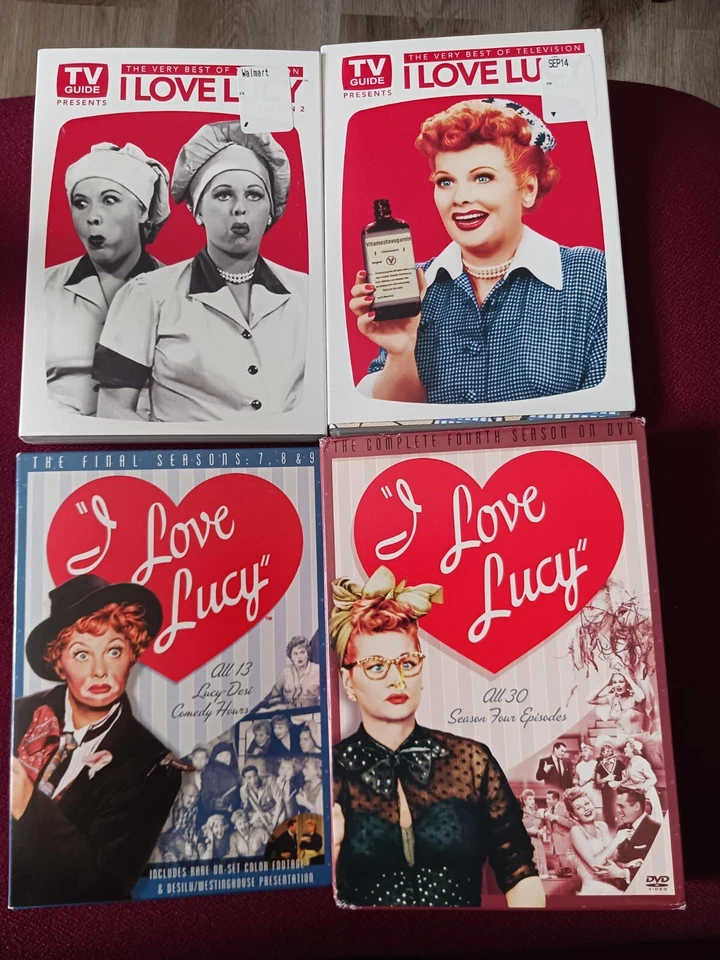 I Love Lucy Complete Series Seasons 1 3 4 7 8 9 DVD Sets Like New Foto 1 de 1