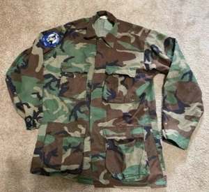 Vintage Pukin' Dogs VF-143 Tomcat F14 USN Navy Camo Jacket size L Fighter Large - Picture 1 of 8