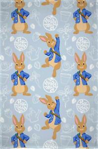 Official Peter Rabbit Fleece Blanket Bed Throw Matches Bedding