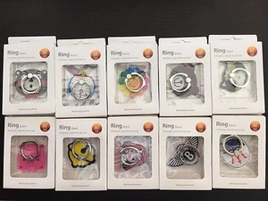 3 Piece Finger Ring Grip Desk Kick Stand Holder Mount For All Cell Phone - Picture 1 of 4