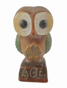 Owl sculpture ancient Greek symbol of wisdom high quality artifact - Picture 1 of 6