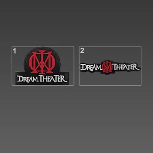 Traumtheater Aufnäher, bestickt aufbügeln Band Aufnäher, Traumtheater Logo Aufnäher - Bild 1 von 5