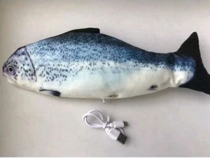 Katzenspielzeug Elektrischer Fisch Pet Flippity Moving Fish Cat Toy 27cm - Bild 1 von 4