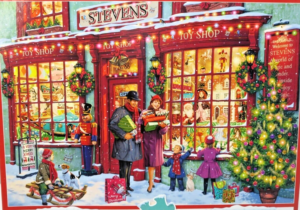 Buffalo Games Holiday Collection Christmas Toyshop 2000 PC Jigsaw Puzzle 2019