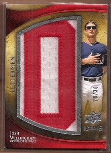 2009 Upper Deck Icons Lettermen #JW Josh Willingham 30/420 