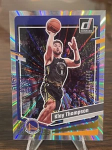 2023-24 Panini Donruss Silver Holo Laser #/149 Klay Thompson #185 - Picture 1 of 2