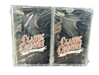2 Brand New Vintage Classic Country hits 1965-1969 Cassette Tapes factory sealed - Image 1 of 4
