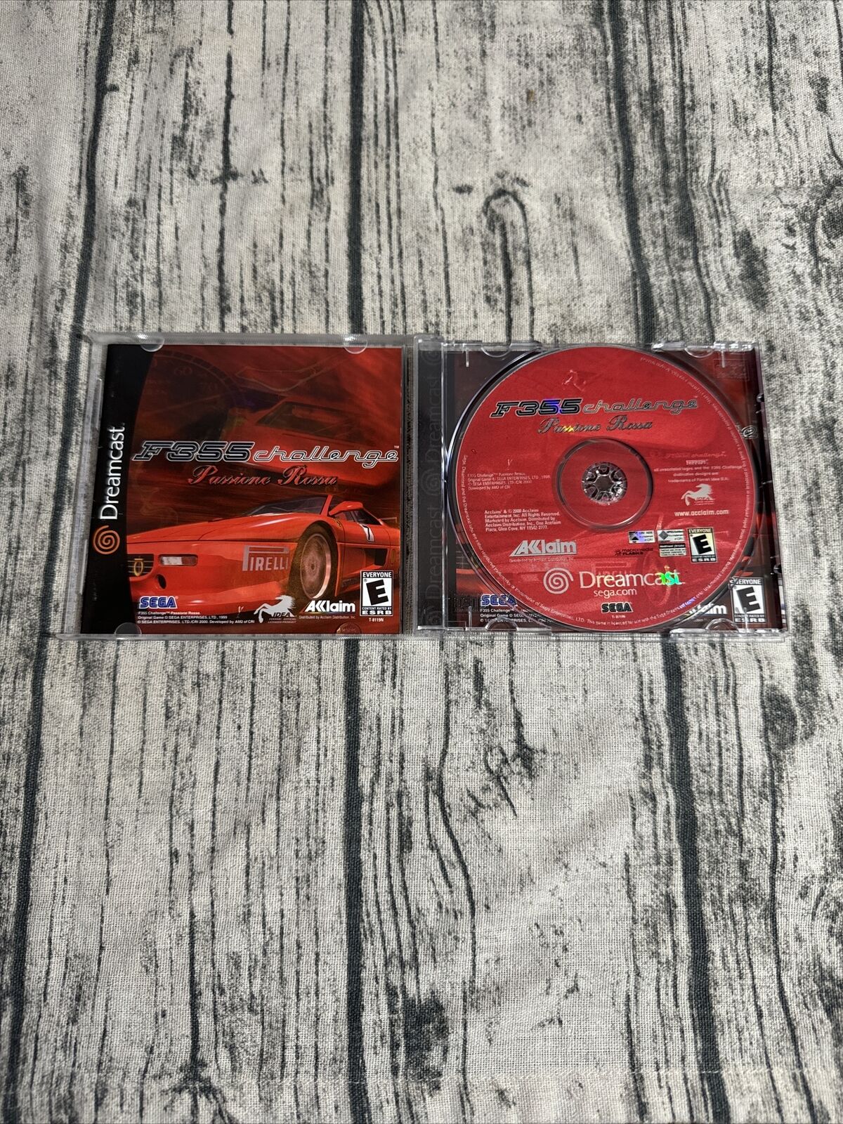 F355 Challenge: Passione Rossa (Sega Dreamcast) Complete w/ Manual & Reg Card