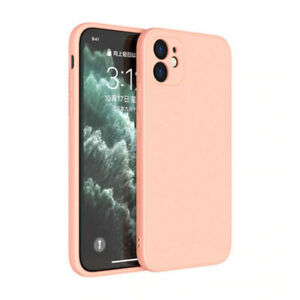 Liquid Silicone Case For iPhone 14 13 12 11 Pro Max XR XS X 8 7 Back Phone Cover