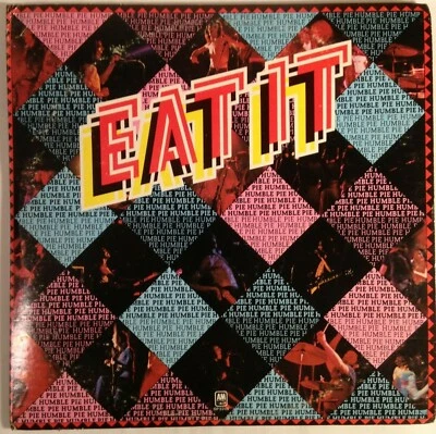 Humble Pie Eat It vinyl 2 x LP A&M Ex+ gate fold w/Booklet Blues Hard Rock Funk - Image 1 of 4