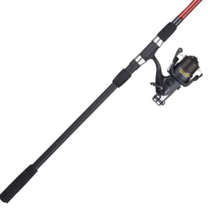 6 x Shakespeare Firebird Carp Combo 12ft Coarse Fishing Rod/Reel Pre Spooled - Picture 1 of 1