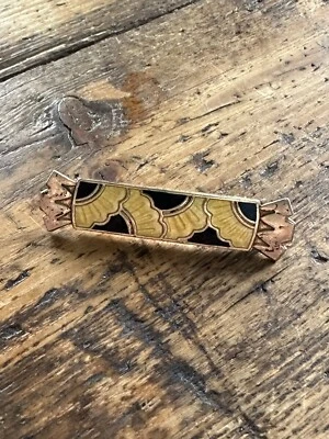 Spilla smaltata argento sterling Jensen Aamodt Norvegia norvegese VTG ESTATE 990 - Immagine 1 di 4