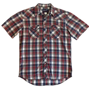 Wrangler Men's Pearl Snap Button Down Size Long Large  - Picture 1 of 6