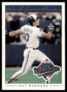 1993 O-Pee-Chee World Series Heroes Pat Borders Toronto Blue Jays #1 - Picture 1 of 2