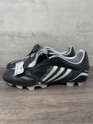 Adidas Soccer Cleats Womens 10 Absolado TRX FG Black Silver 019823 - Image 1 of 4