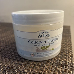 Crema hidratante facial St. Ives ORIGINAL colágeno elastina 10 oz. Etiqueta trasera española - Imagen 1 de 2