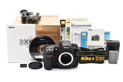 [MINT+++++ with/ Box] Nikon D300 12.3MP Digital SLR Camera Body From JAPAN - Image 1 of 4