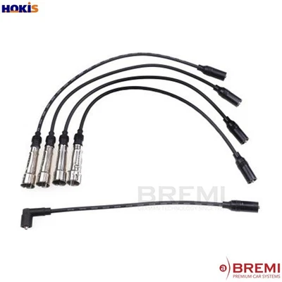 IGNITION CABLE KIT 236 FOR AUDI 100 4000 500 A6/S6 80 AAD/ABK/AAE 2.0L 4cyl 100 - Image 1 of 4