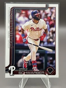 Tarjeta Wow #141 Phillies Topps Series 1 2025 Kyle Schwarber 4 jonrones - Imagen 1 de 5