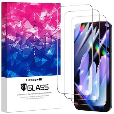 For Google Pixel 10 9a 8a 8 7a 7 6 9 Pro XL HD Tempered Glass Screen Protector - Image 1 of 4