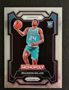 Brandon Miller Rookie 2023-24 Panini Prizm Monopoly RC #15 Charlotte Hornets NBA - Bild 1 von 2