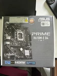 ASUS Prime H610M-A D4-CSM LGA 1700 mATX Intel Motherboard - Bild 1 von 3