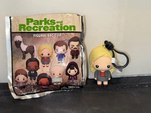 Monogram Parks And Recreation Leslie Knope 3D Figural Bag Clip Keychain - Picture 1 of 1