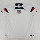 Nike US Men's National Team Soccer Jersey XL White Home '22 '23 USA Futbol USMNT