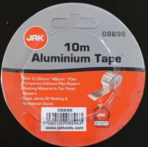 Jak Aluminium Tape - 4.8cm X 10m Duct, Joints Sealing  - Picture 1 of 2