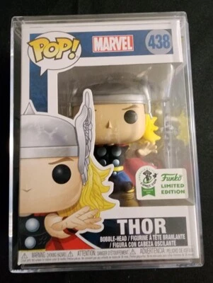 Funko Marvel Classic Thor #438 abovedado 2019 exclusivo de ECCC con protector duro Foto 1 de 4