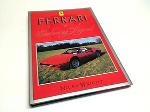 Ferrari The Enduring Legend de Nicky Wright ©1990 folleto de libro de tapa dura - Imagen 1 de 1