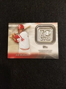 2021 Topps Series 1 Joe Morgan 70th Anniv. Commemorative Patch 70LP-JM! REDS!! - Picture 1 of 2