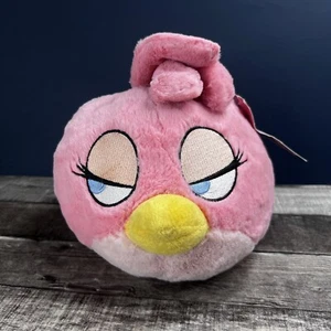Angry Birds Commonwealth Plush Pink Stella  8”x11” inch 2012  - Picture 1 of 9