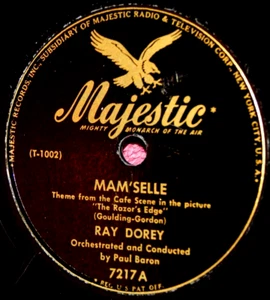 Ray Dorey Mam'selle / The Man Who Paints the Rainbow 78 PLAY GRADED Fully Tested - Picture 1 of 4