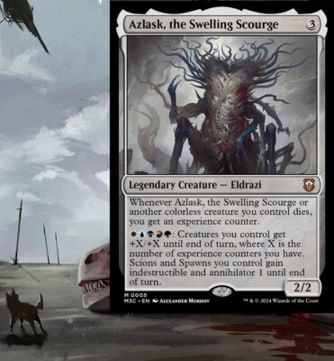 Azlask, the Swelling Scourge Commander Deck Pre-built Ready-to-Play ELDRAZI EDH - Image 1 of 4