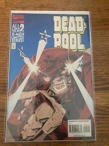 Dead-Pool #2 limited series comic book VF/NM Direct Edition HTF Circle Chase - Picture 1 of 11