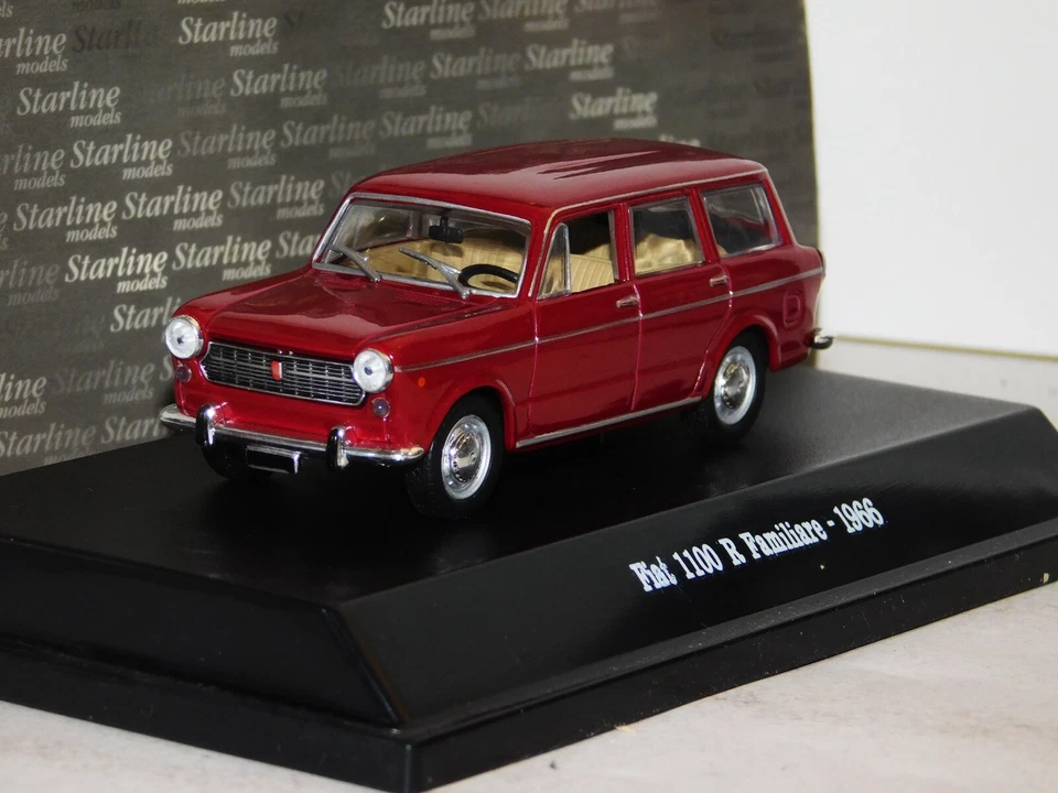 FIAT 1100 R FAMILIAR 1966 ROJO STARLINE 1/43 Foto 1 de 1