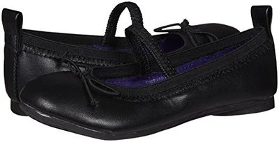 Zapatos Kenneth Cole Negro Cuero Planos Copia Gato 2 Niño Pequeño Talla 8 1/2 M Foto 1 de 2