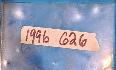 Mazda 626 1996 manual de taller de reparación de servicio Foto 1 de 2