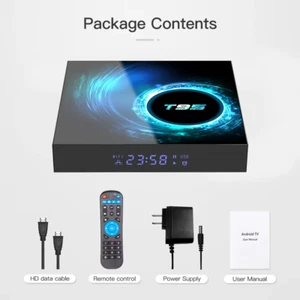 Smart TV Android Box T95 Plus HD 6K Dual Wifi Media Player - Picture 1 of 19
