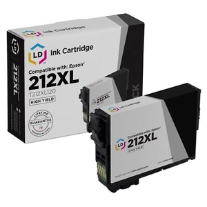 LD Reman Epson 212XL T212XL120 High Yield Black Ink Cartridge - Picture 1 of 7