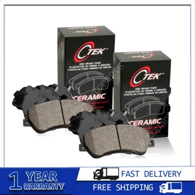 Centric Front + Rear Ceramic Brake Pads 2SET Fits Mitsubishi ASX - Image 1 of 4