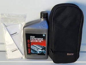 Bolsa de viaje de aceite de motor BMW con Qt. SELLADO DE FÁBRICA Aceite de motor BMW 5W-30 (NOS) - Imagen 1 de 8