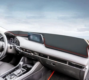 For Mazda 3 2019-24 leather Non-slip Dash Board Cover Mat Dashboard Carpet 1pcs - Picture 1 of 8