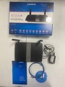 Linksys EA6350 AC1200 + Dual Band Wireless Router- Black - With Box - Picture 1 of 4