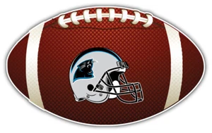 Carolina Panthers NFL Football Sport Logo Car Bumper Sticker Decal ''SIZES'' - Picture 1 of 1